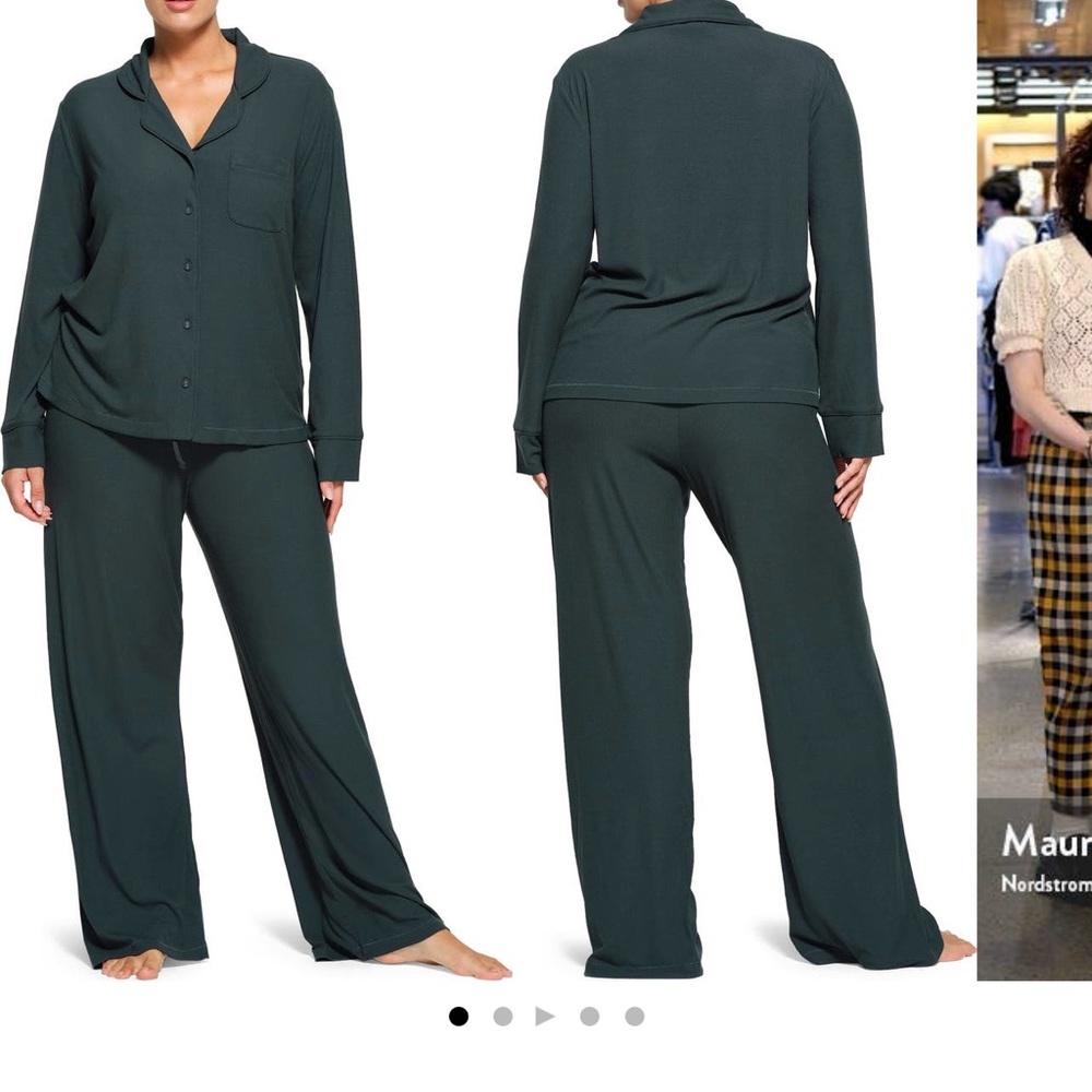 NWT SKIMS Ribbed Pajama Set